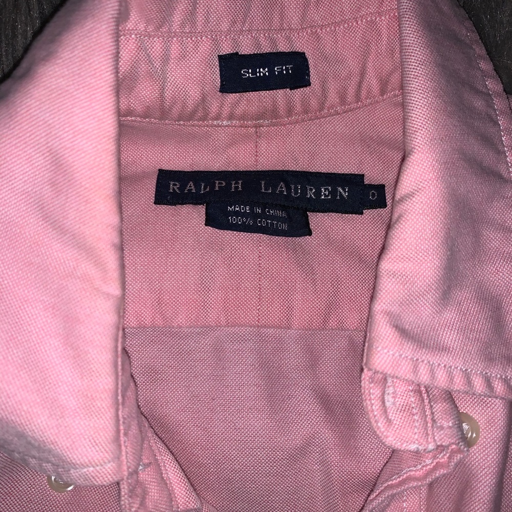 Pink Ralph Lauren Button Up - Picture 2 of 3